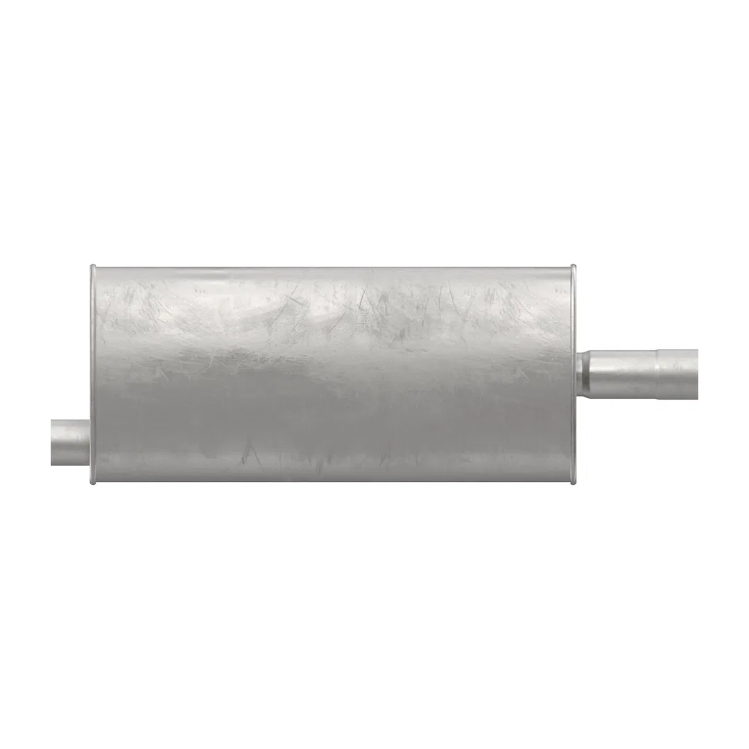 21602 – WALKER EXHST Exhaust Muffler, OE Replacement 11 Inch Width x 5-1/2 Inch Height Oval Aluminized Steel Case Sin...
